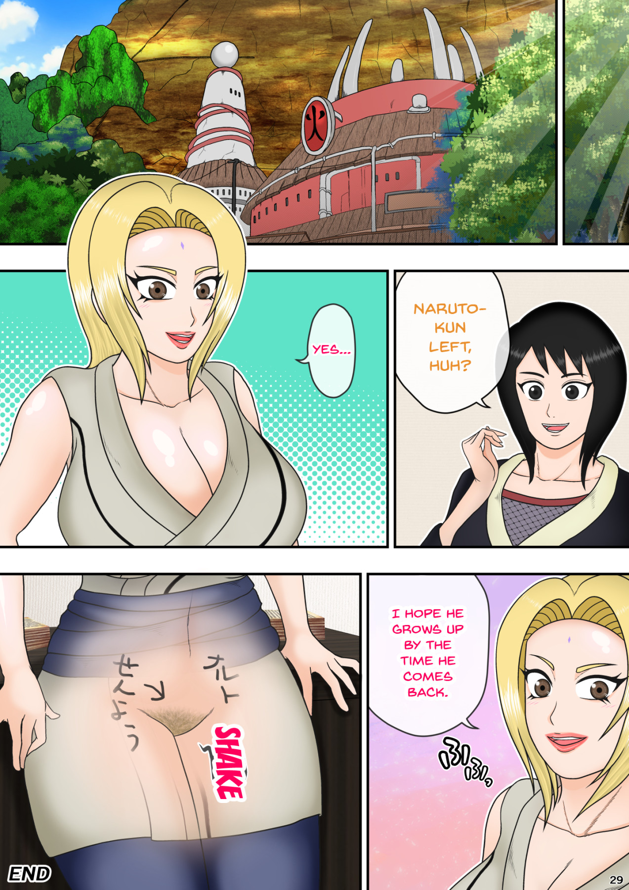 Hentai Manga Comic-Tsunade's Sex Education 2 ~Surrender Edition~-Read-30